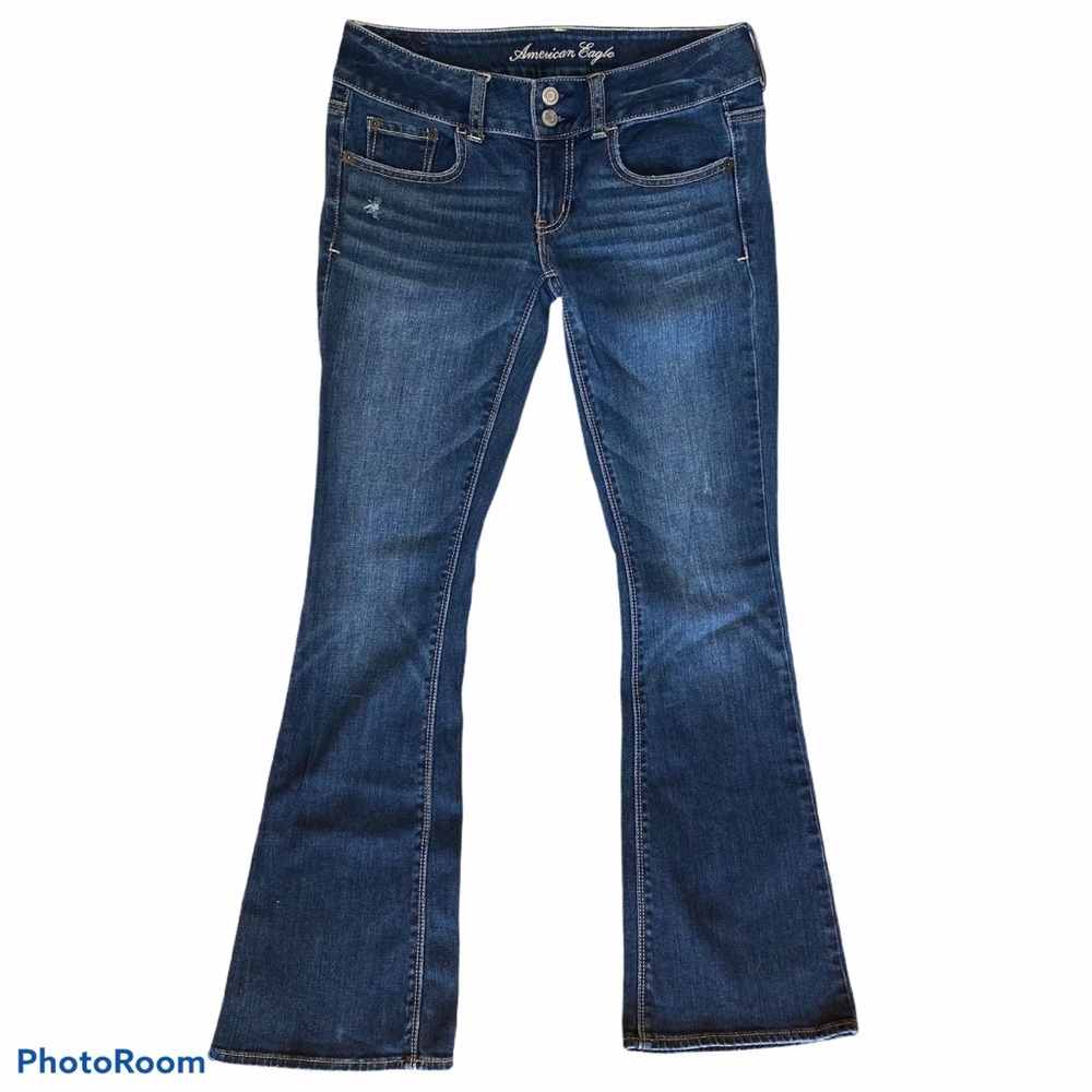 American Eagle Artist Flare Jeans - Size 0 Short
